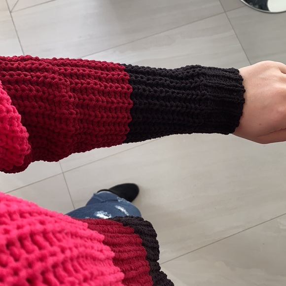 SALE - Francesca Pink Striped Sweater - Picture 4 of 8